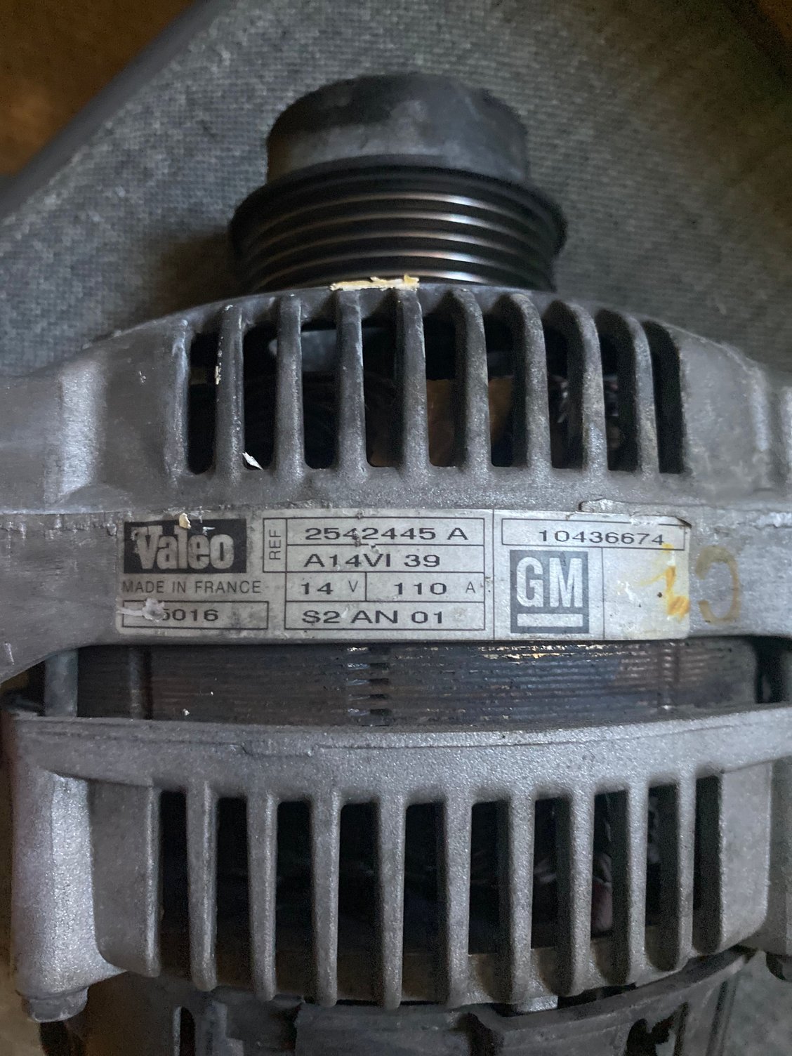 FS (For Sale) C5 OEM Alternator (needs repair) CorvetteForum