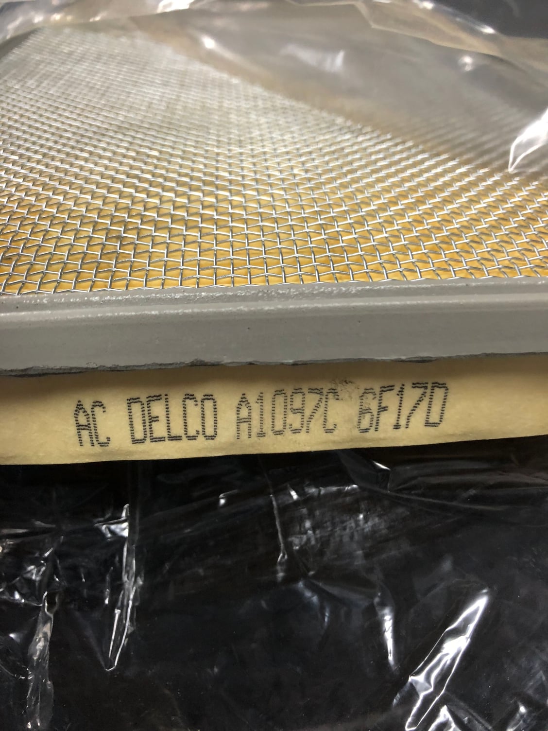 ACDelco A1097C Professional Air Filter 