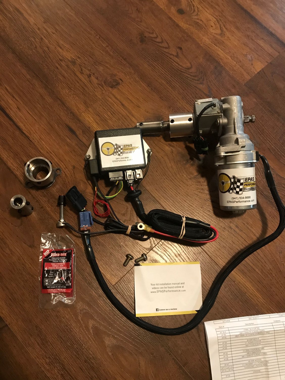 FS (For Sale) 19531962 Corvette Electric Power Steering Conversion Kit