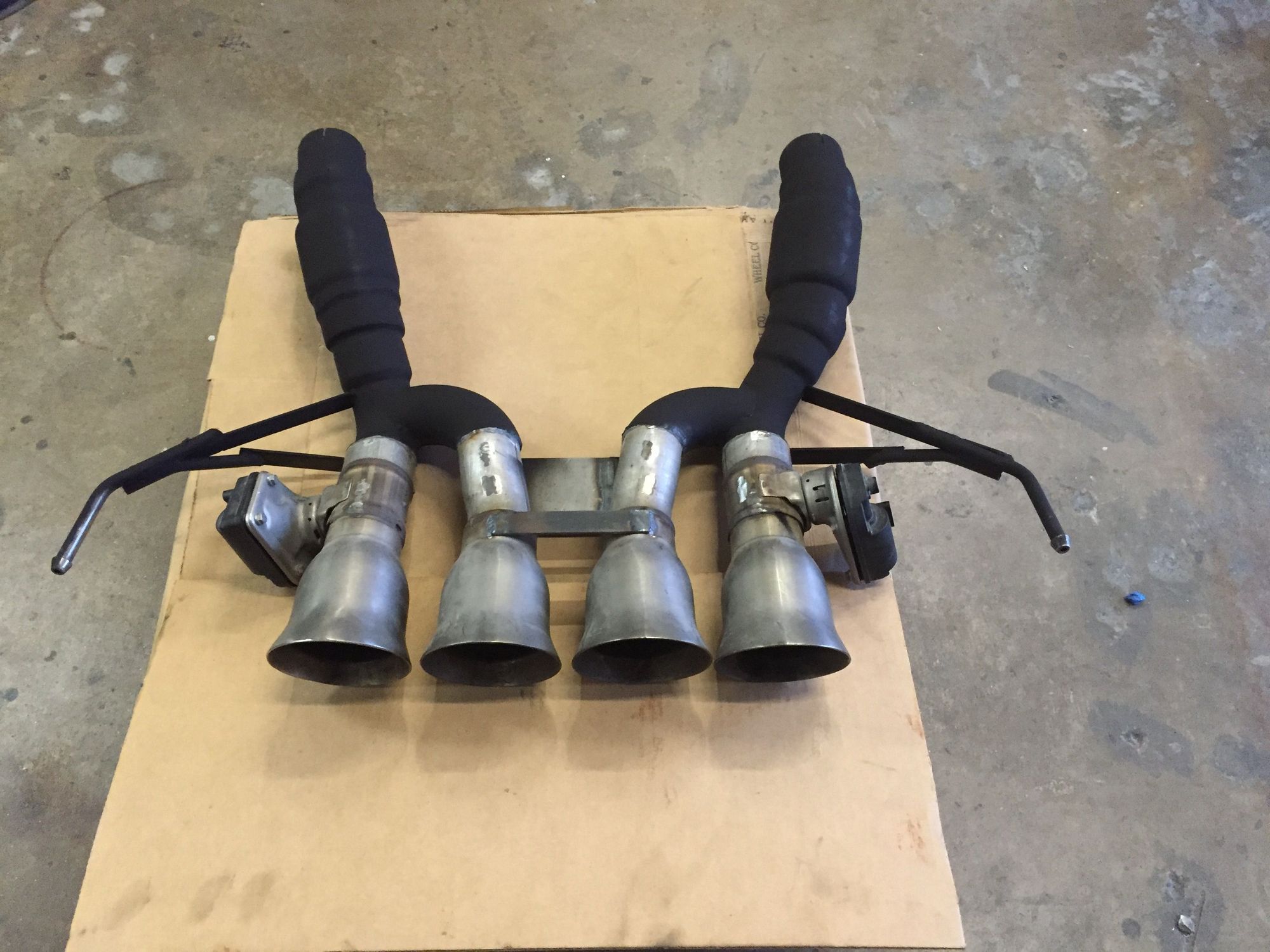 C7 muffler delete with stock tips and NPP valves Page 2