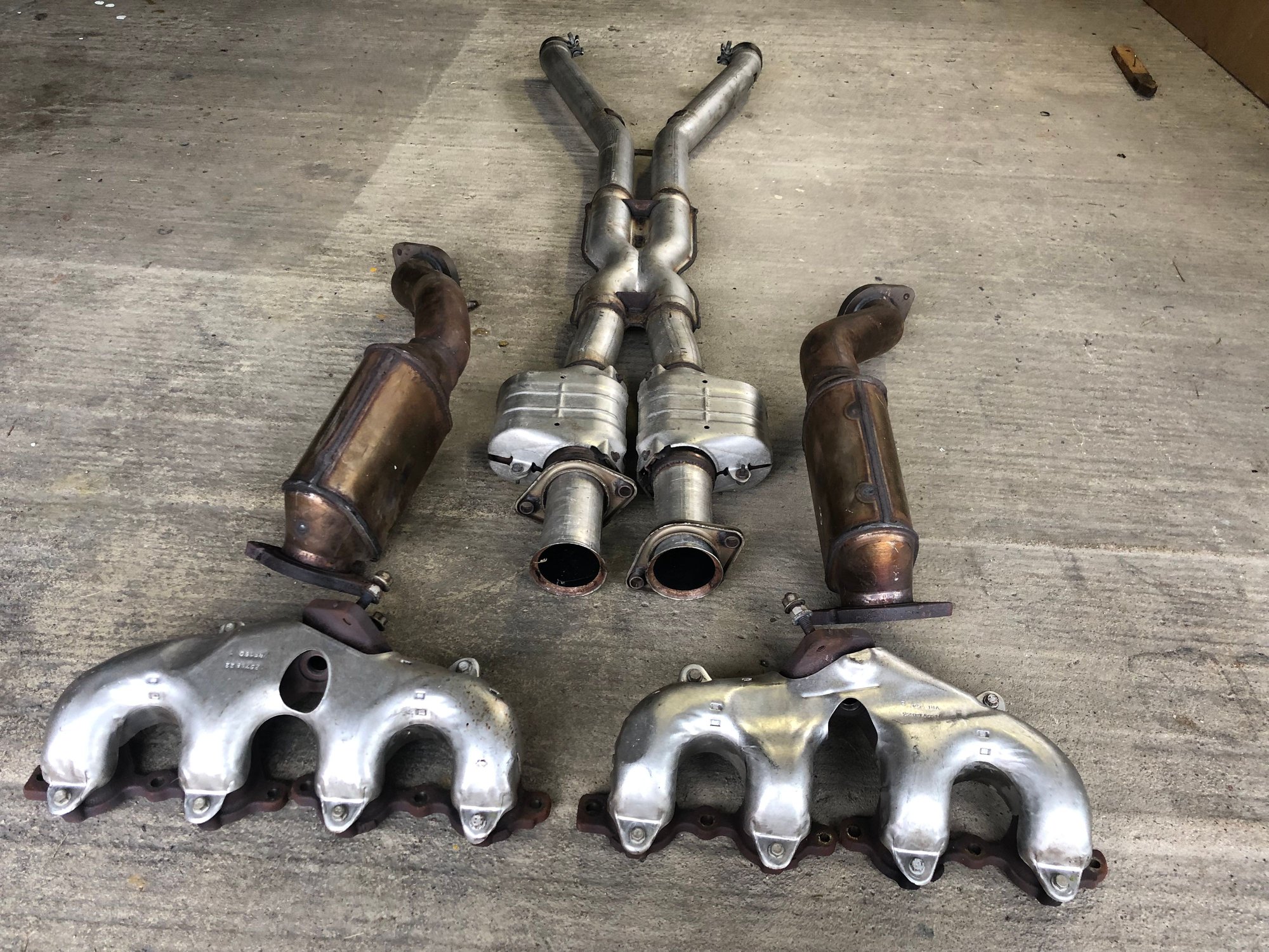 FS (For Sale) Ls3 exhaust manifolds, down pipes and mid pipes