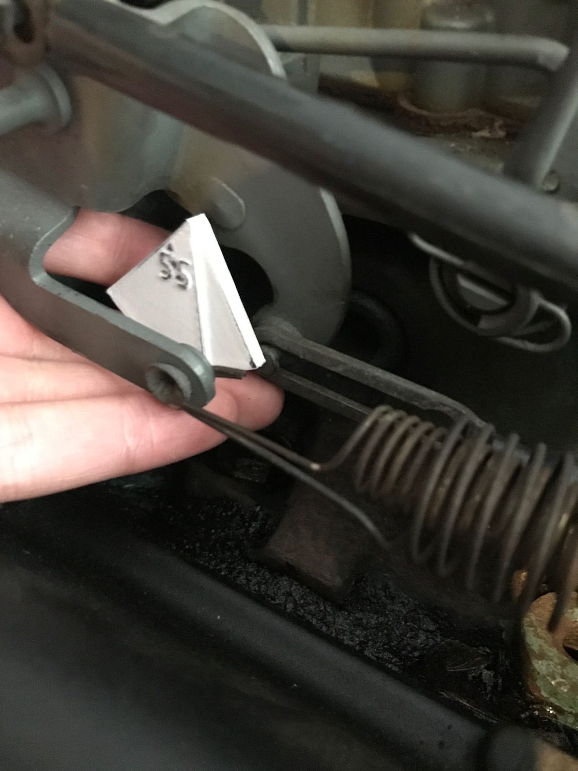 Quadrajet TV cable connection question th350 kickdown connection