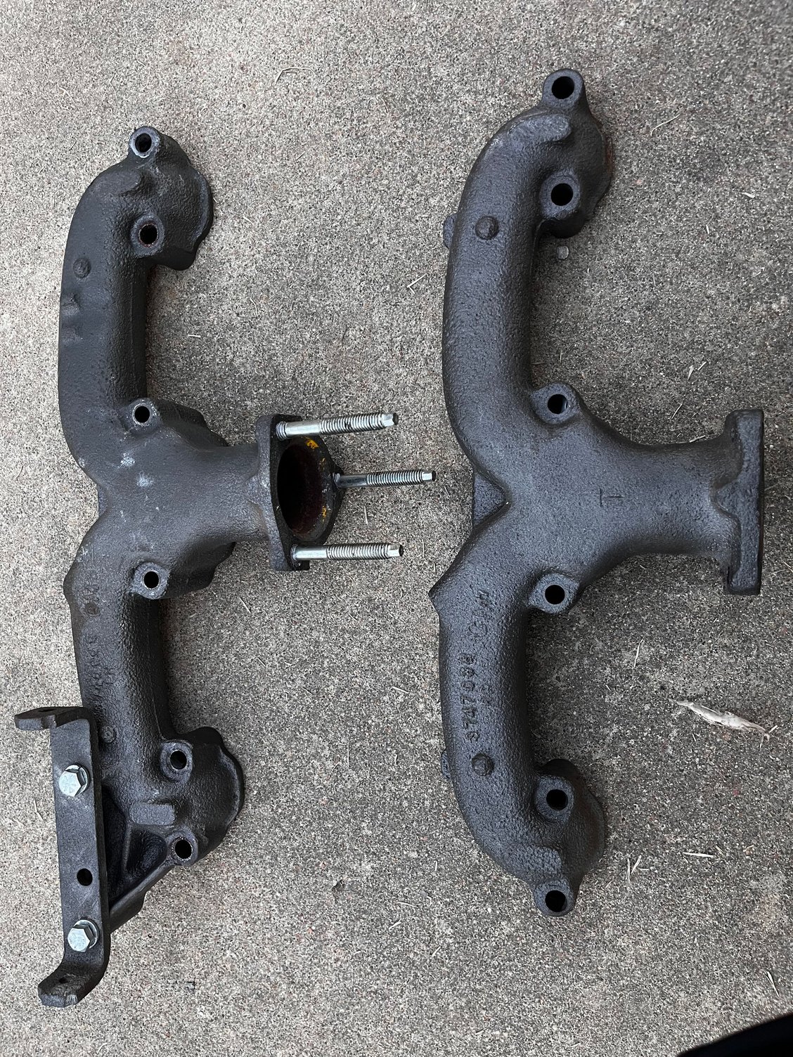 195863? exhaust manifold identification, please CorvetteForum Chevrolet Corvette Forum