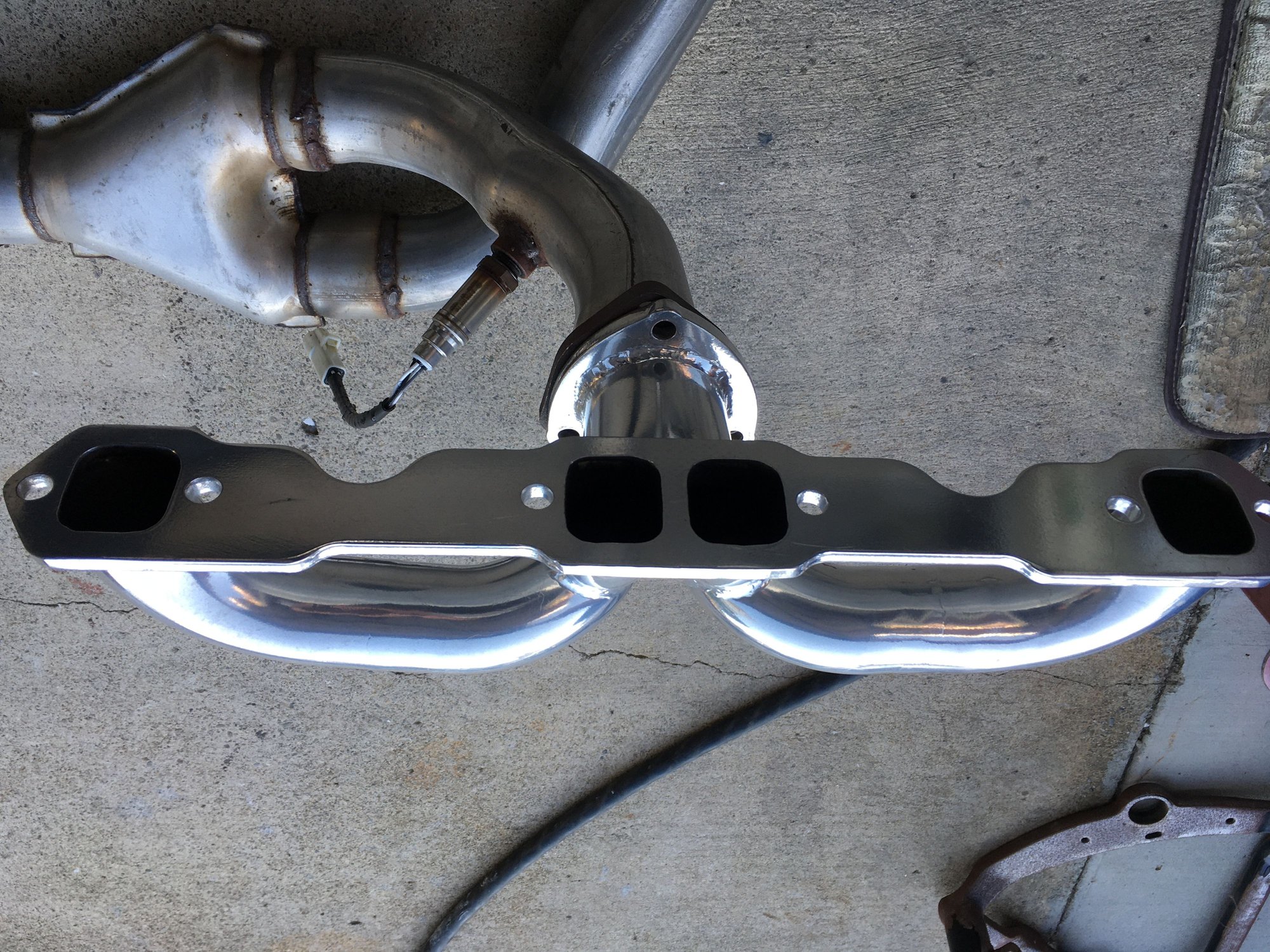 FS (For Sale) Complete C3 block hugger header exhaust system including