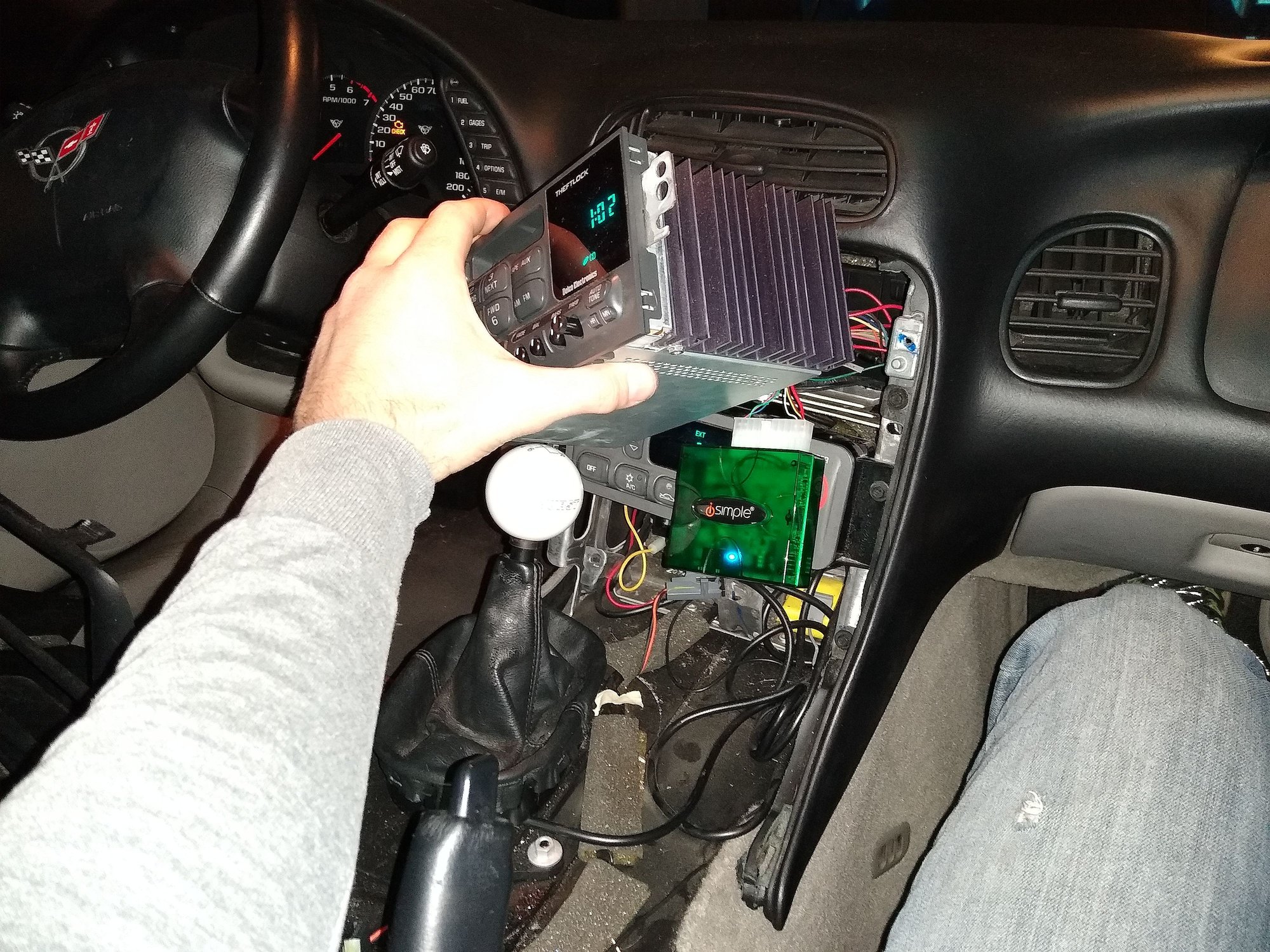 Modified Factory Radio CorvetteForum Chevrolet Corvette Forum