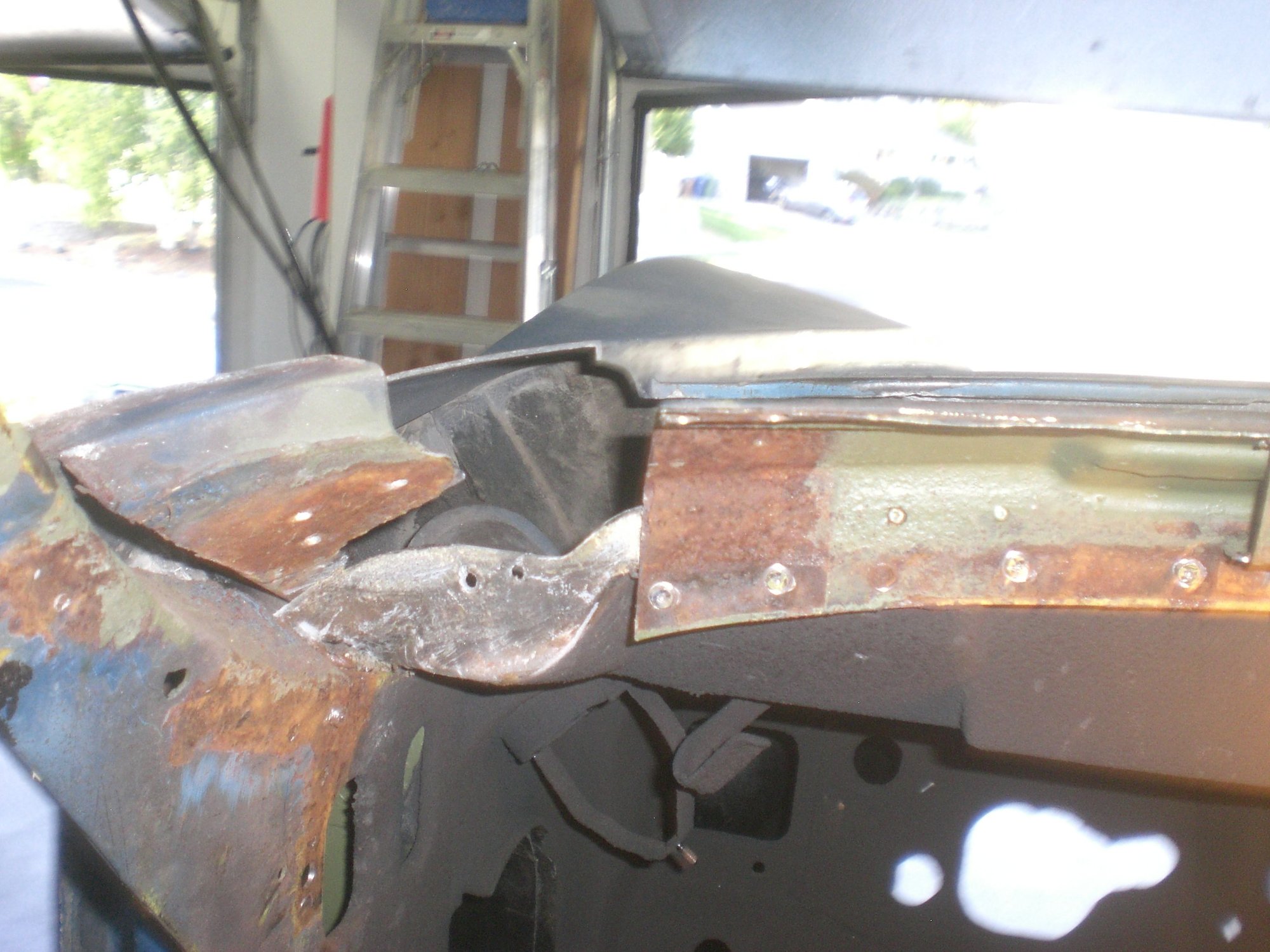 What is left after inner & outer metal corners are removed