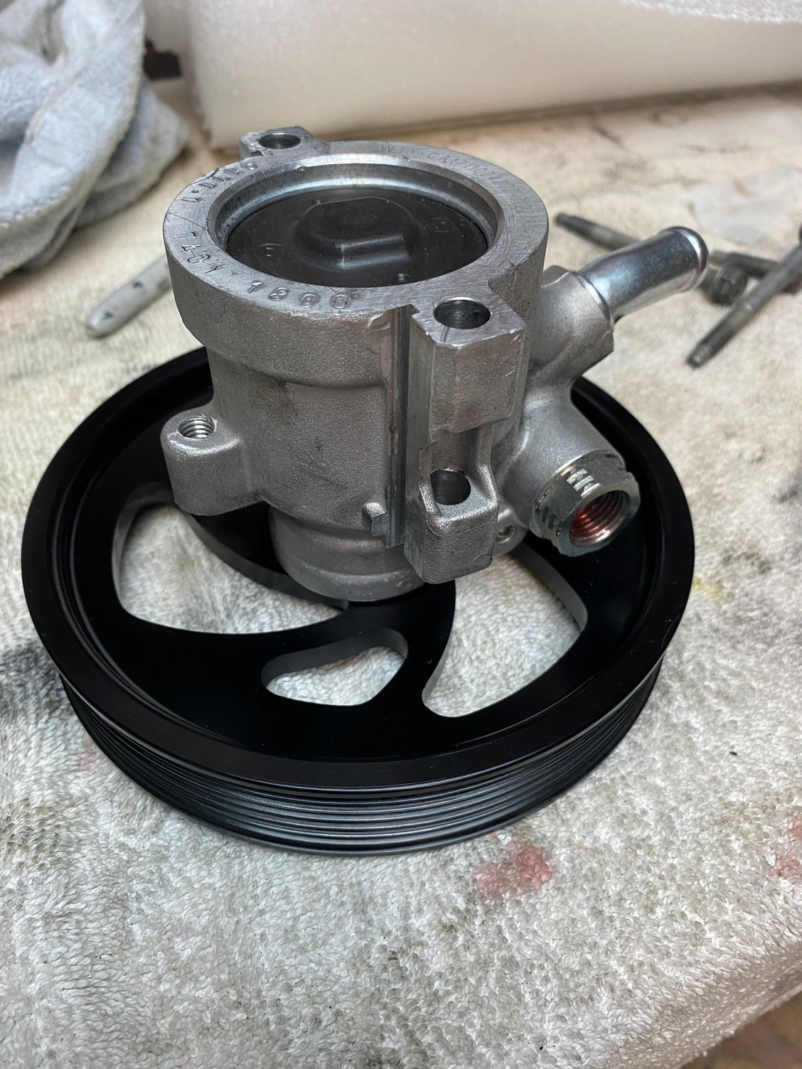 FS (For Sale) Turn One Power Steering Pump - CorvetteForum - Chevrolet