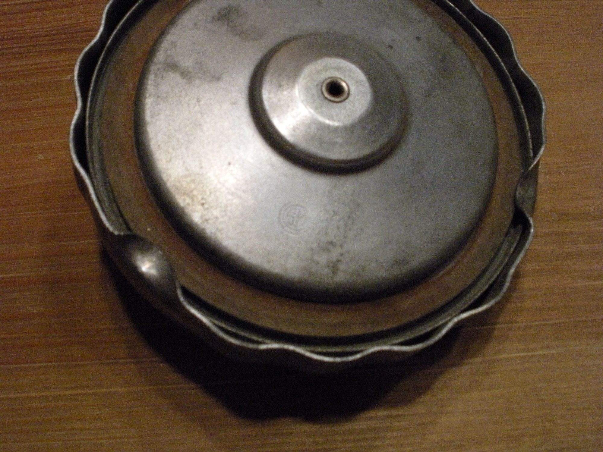 FS vintage take off 19631969 Corvette SMC logo vented Gas Cap CorvetteForum Chevrolet