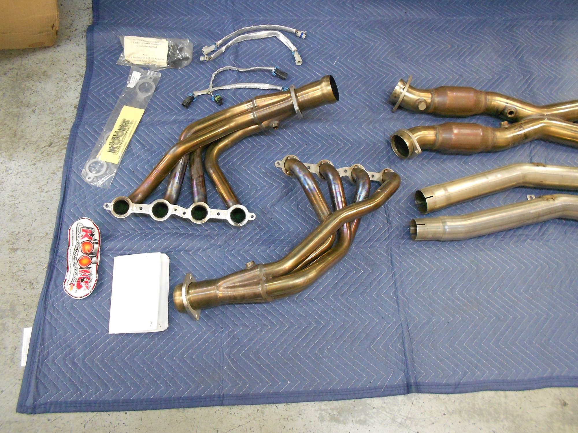 FS (For Sale) Kook's 2005-08 C6 Headers & Cat X-Pipe - CA ...