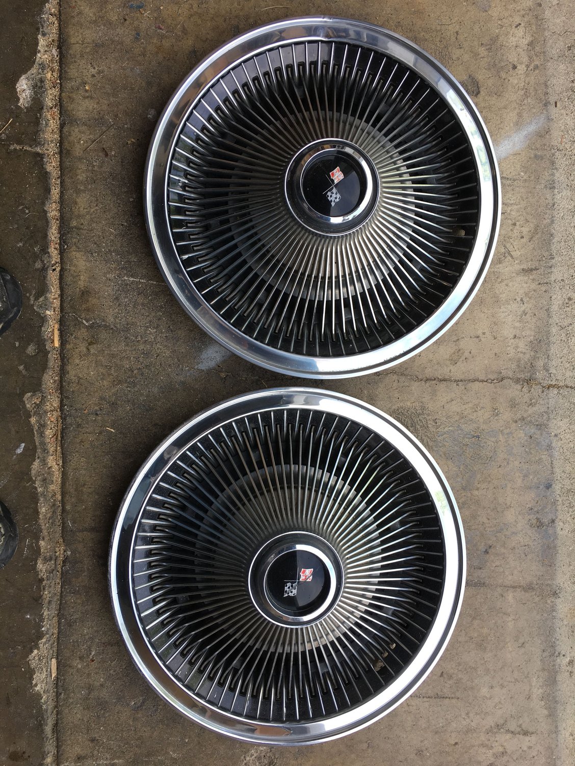 FS (For Sale) PO2 wheel covers hub caps CorvetteForum Chevrolet