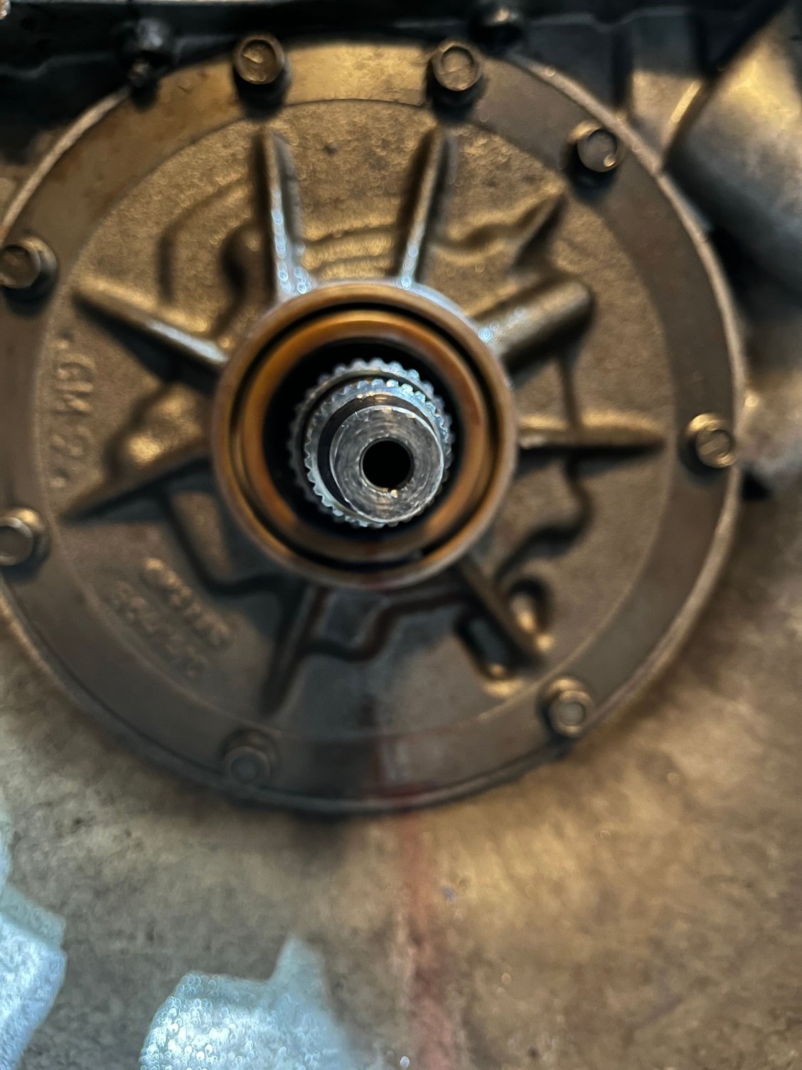 TH350C Input Shaft Wear CorvetteForum Chevrolet Corvette Forum