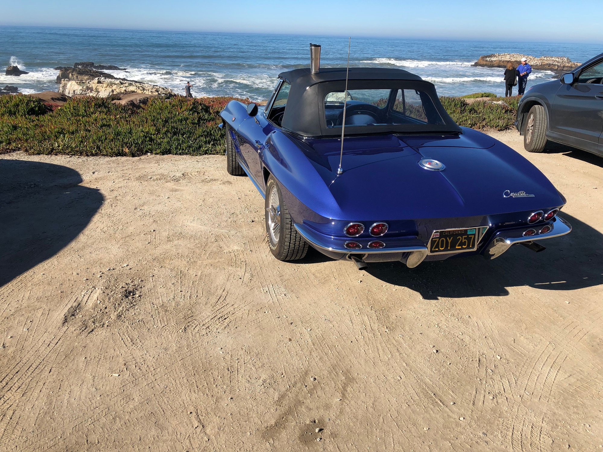 Corvettes cruise to Ocean City Boardwalk