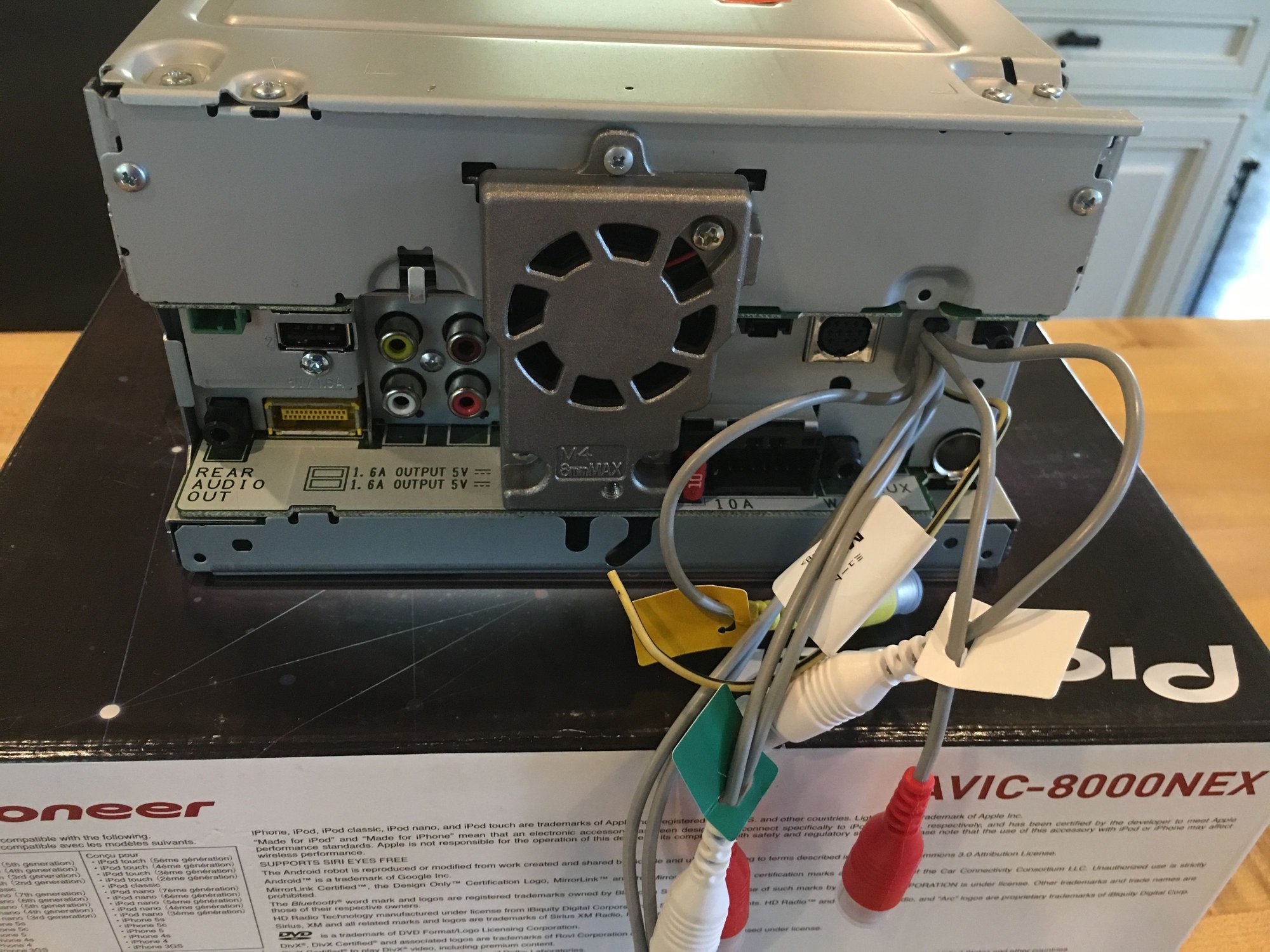 FS Pioneer AVIC 8000 NEX with serius and back up camera
