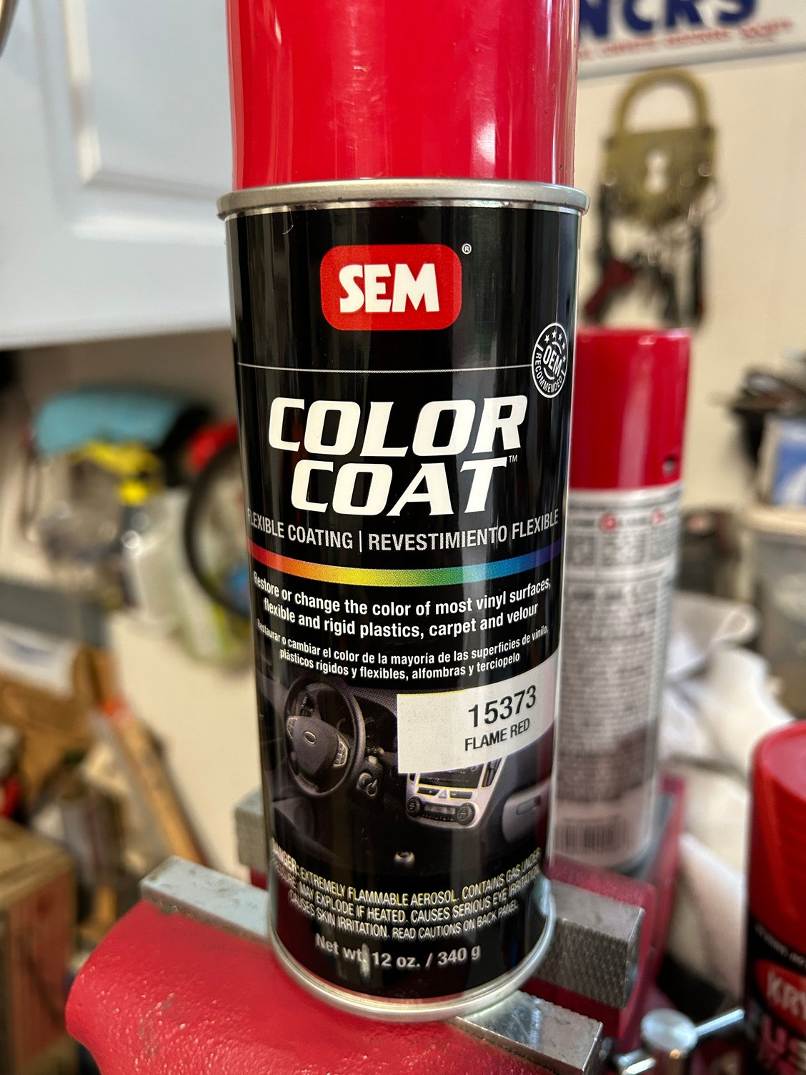 SEM Color Coat that was also Too Red.