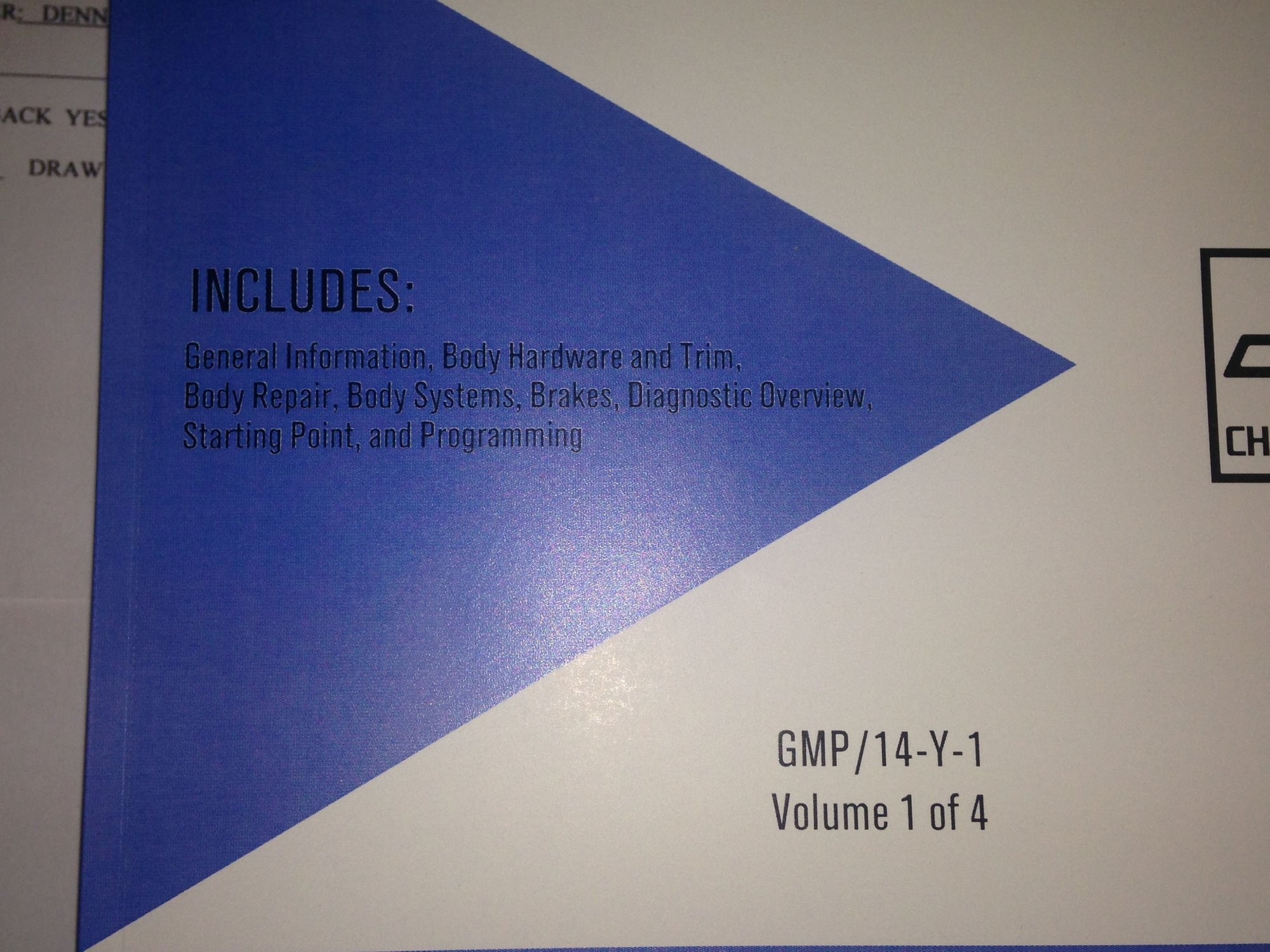 Got my C7 2014 service manuals today , There are 4 total and all are 1-3/4" thick.