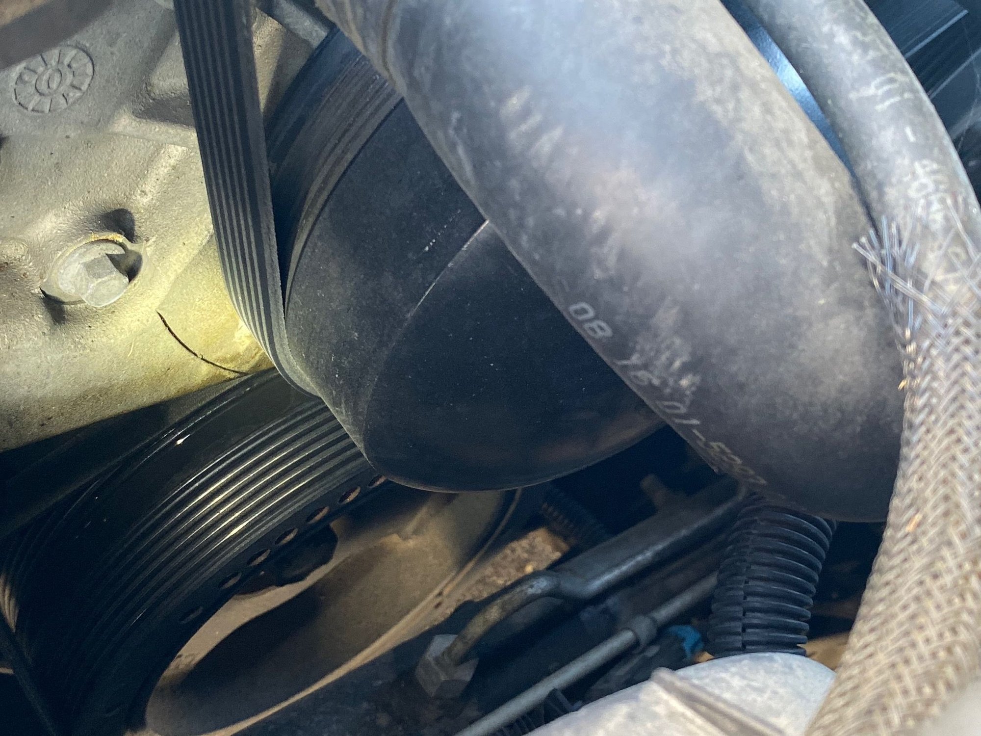 02' c5z harmonic balancer oil leak CorvetteForum Chevrolet