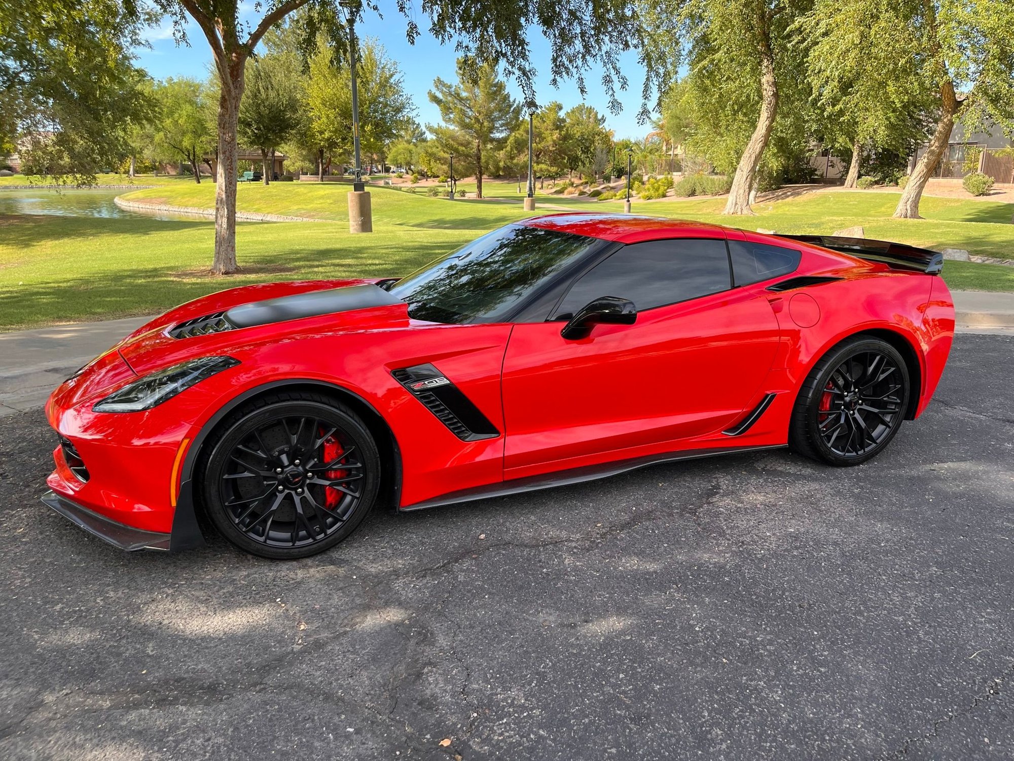 2017 Corvette Z06 3lz For Sale FS (For Sale) 2017 Corvette Z06 3LZ M7 CCB Stage 3 CF Torch Red
