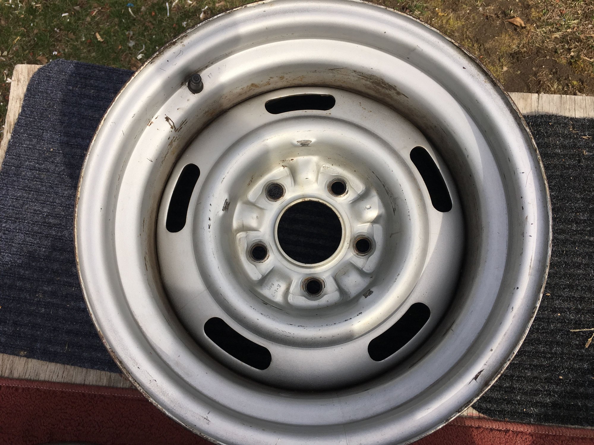 FS (For Sale) Original KelseyHayes Rally Wheels AZ Code 15x8