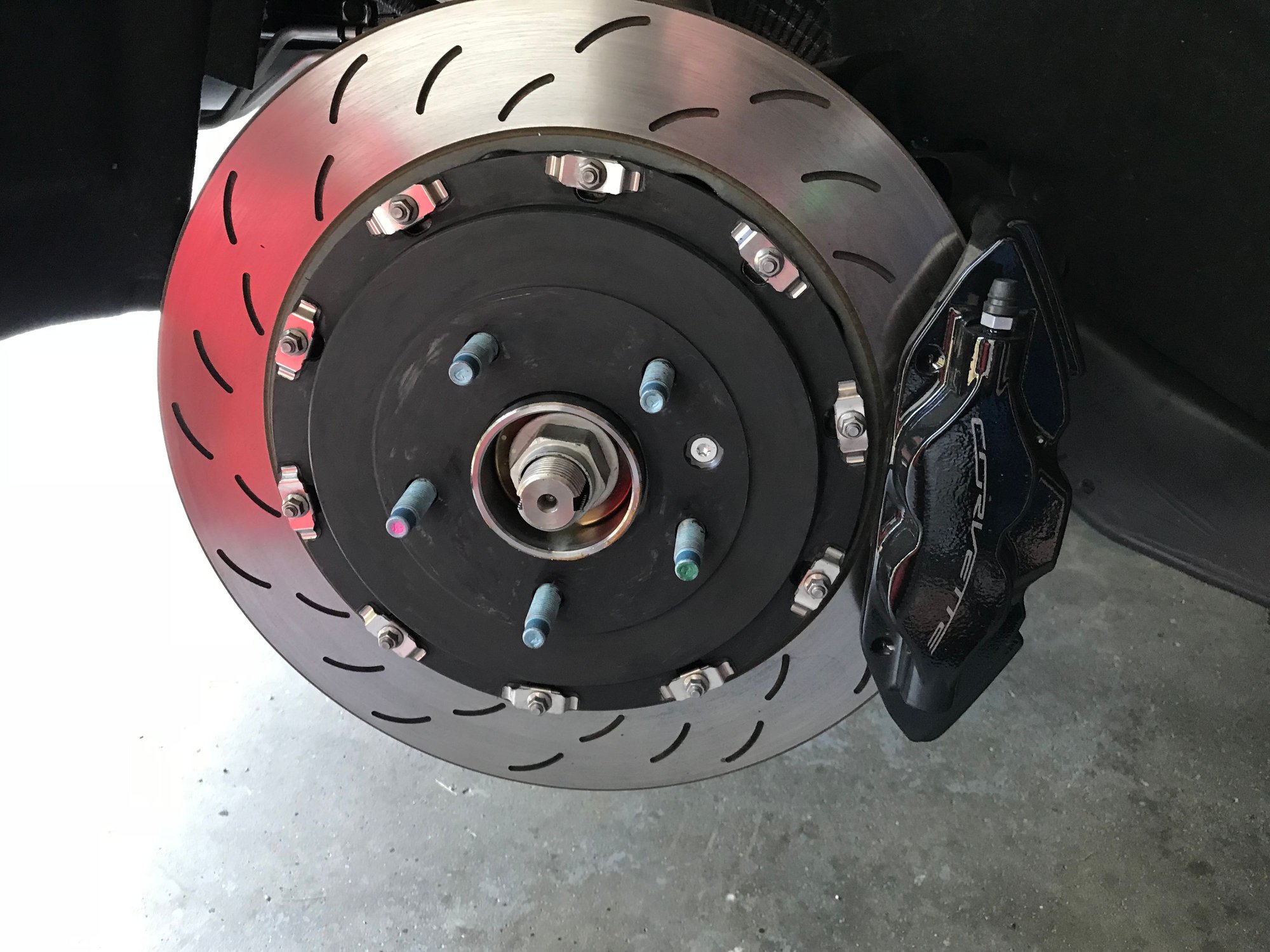 GS rear rotor hat rust CorvetteForum Chevrolet Corvette Forum