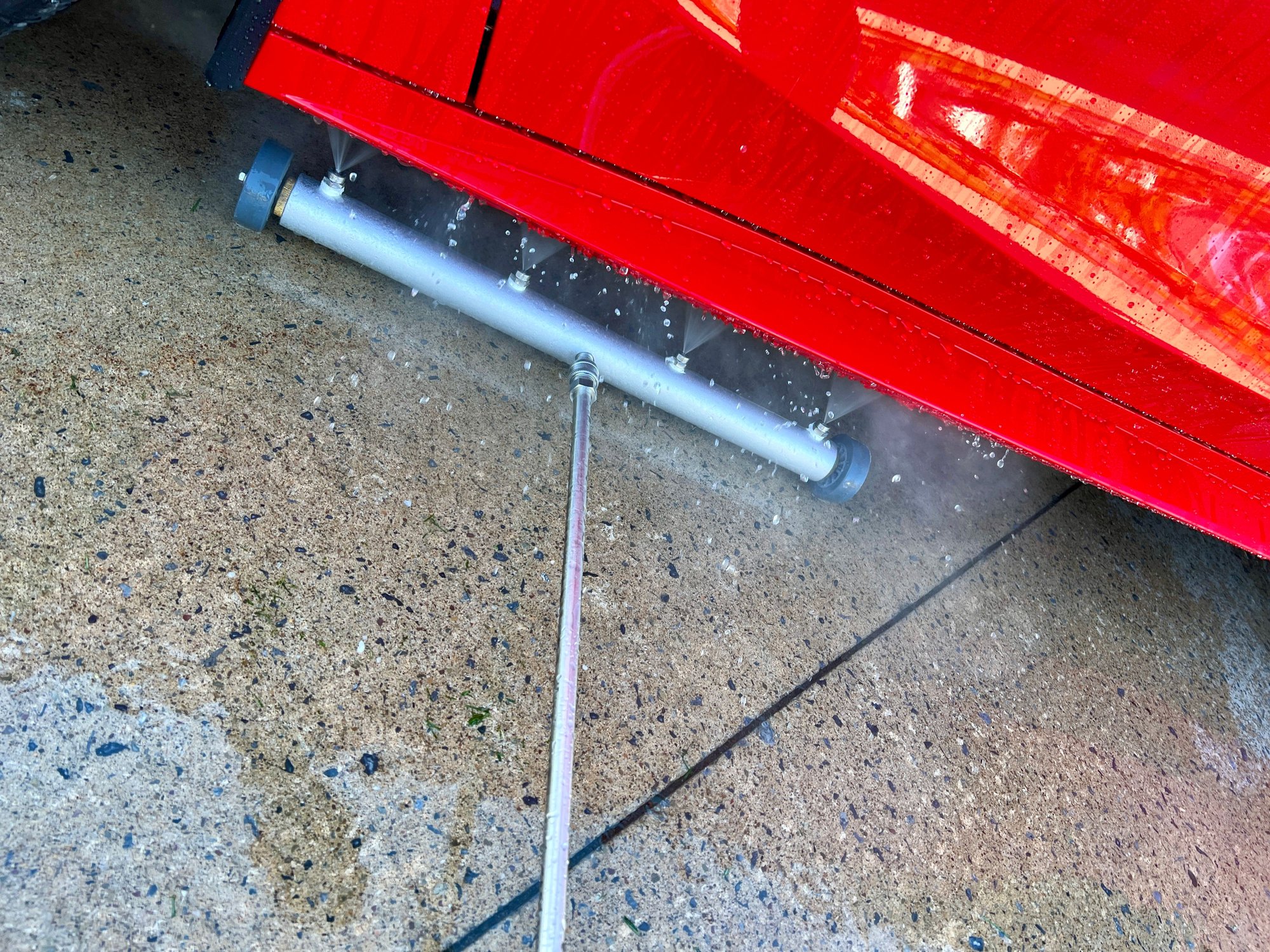I have two of these....one is set up to use a Foam Cannon with the larger nozzles.