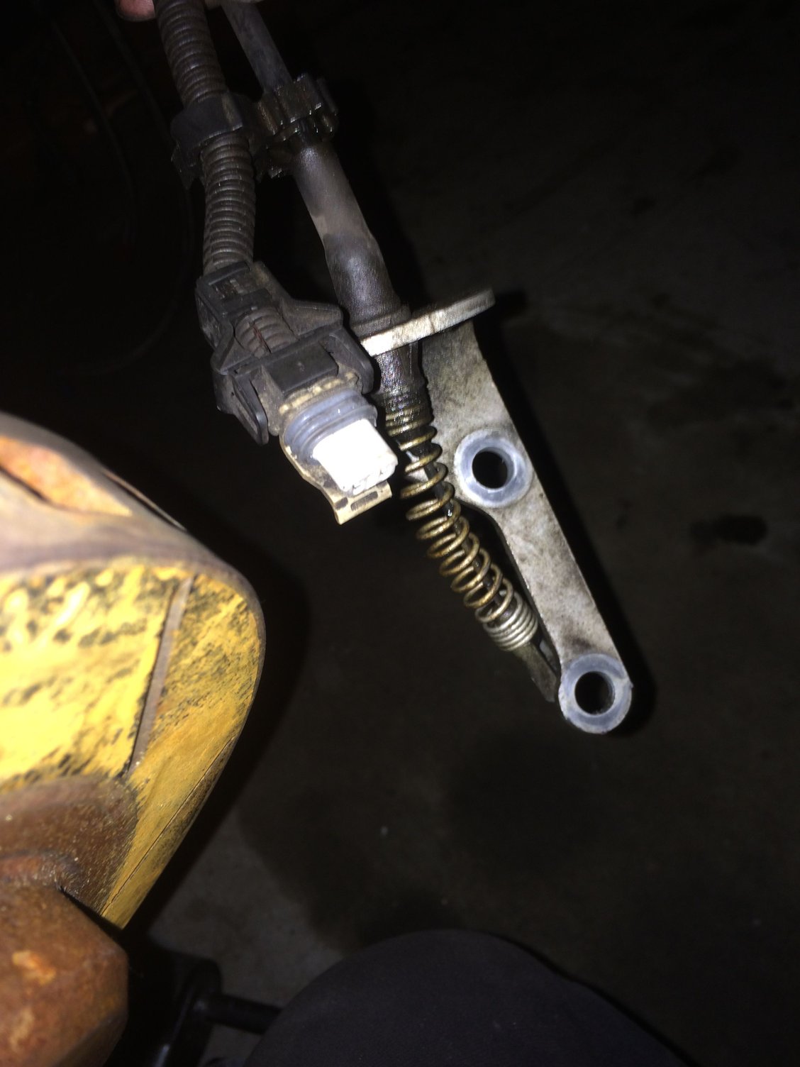 Z06 EBrake Cable Bracket BOLTS Will Not Start! Help Please