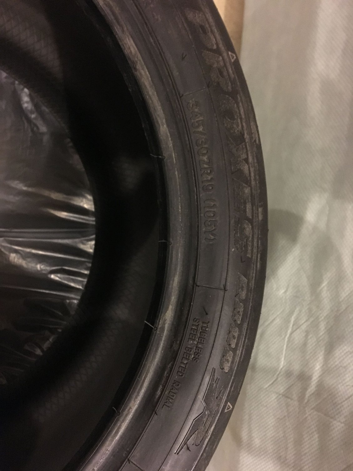 FS (For Sale) Used set (2) of Toyo Proxes R888R 345/30/19 tires ...