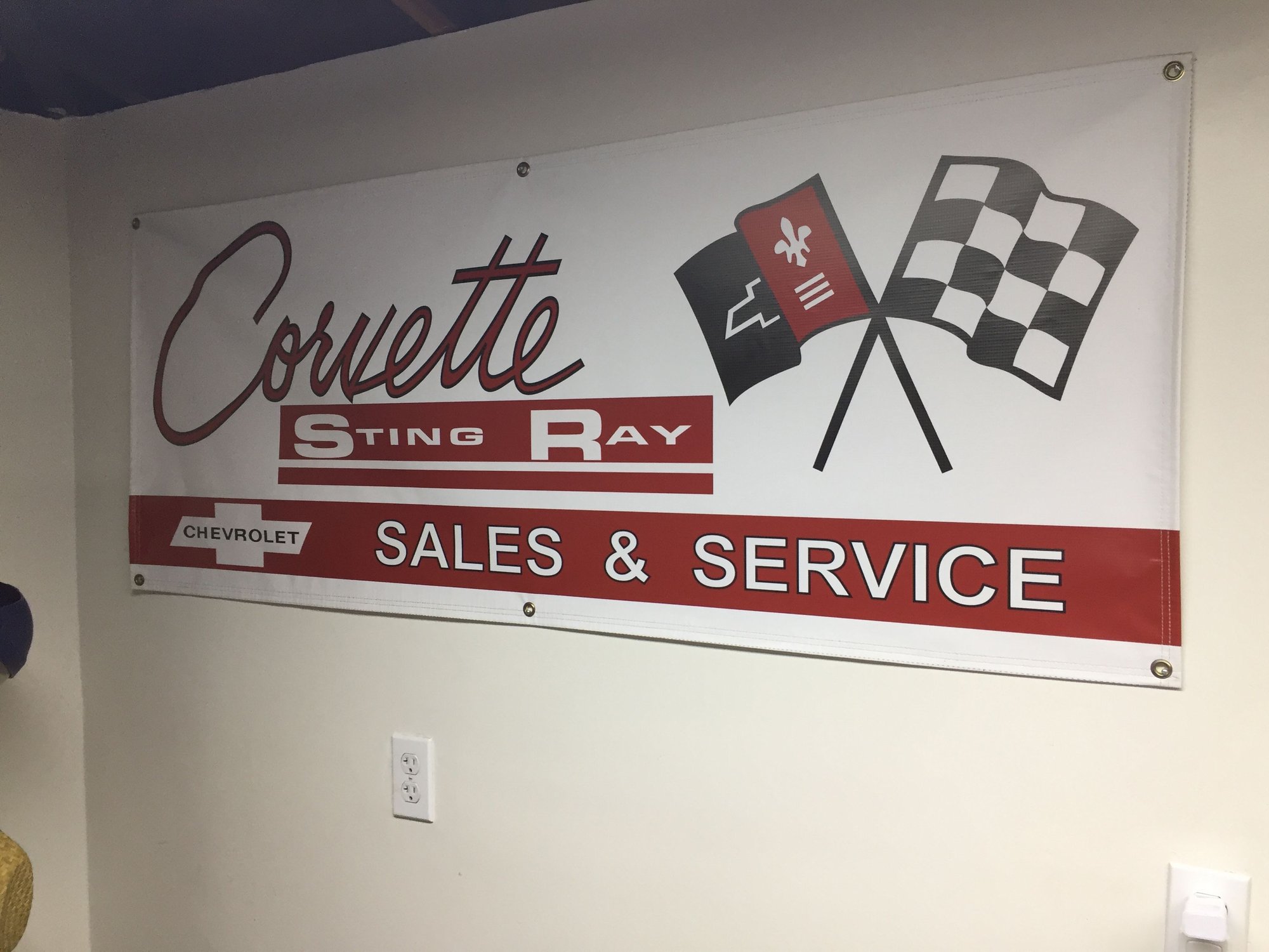 C2 C2 Garage wall banners / art suggestions needed - CorvetteForum