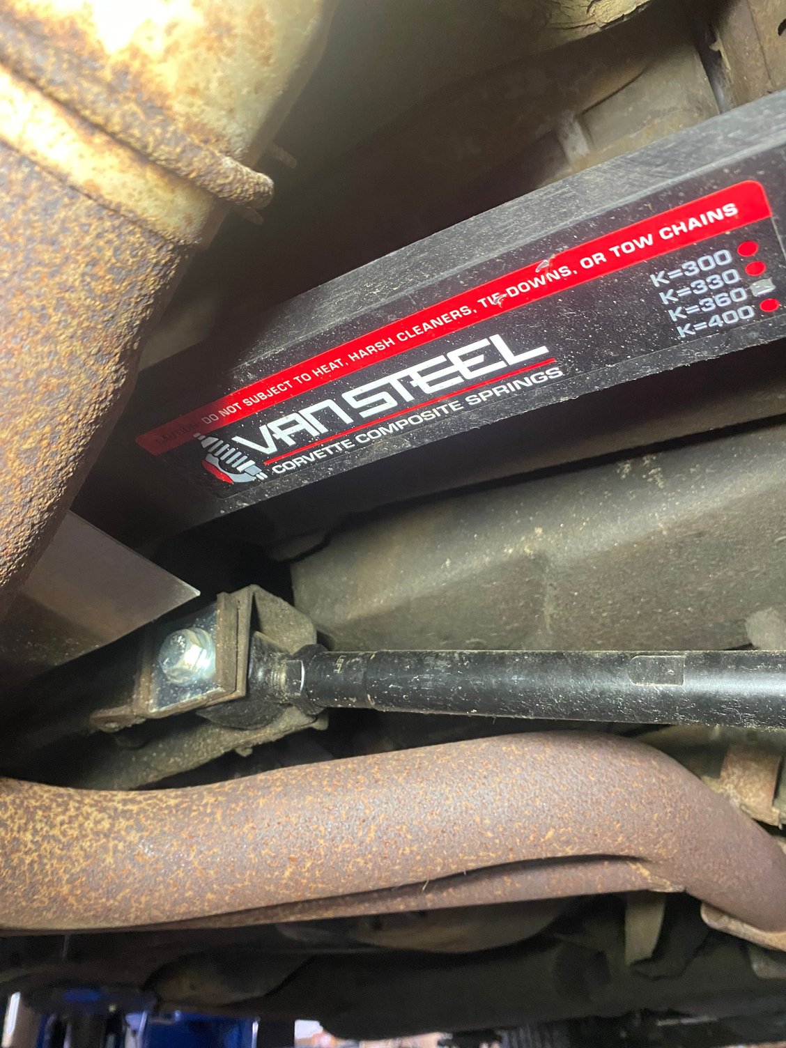 Van Steel newly installed
