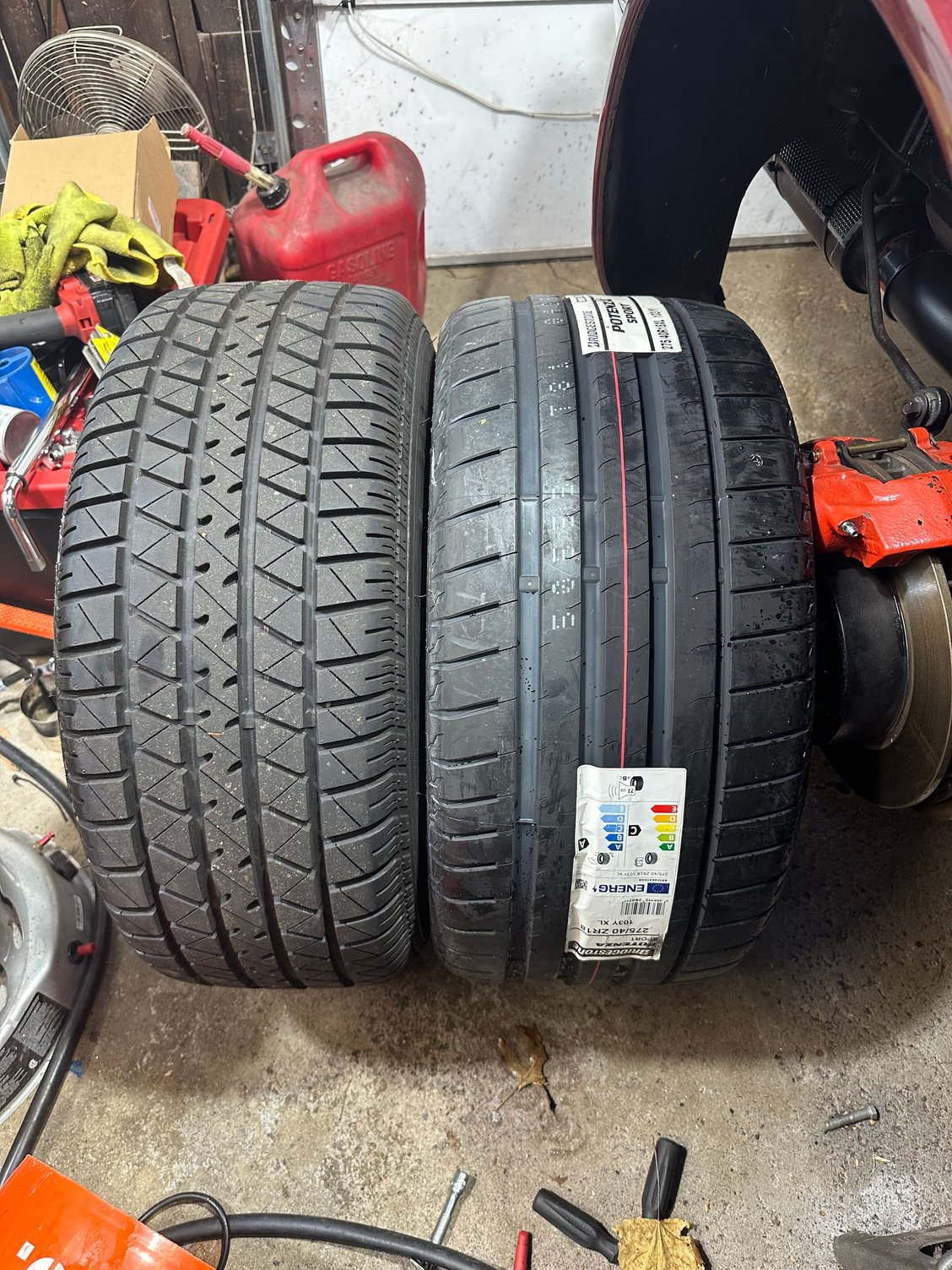 Old 255s vs new 275s