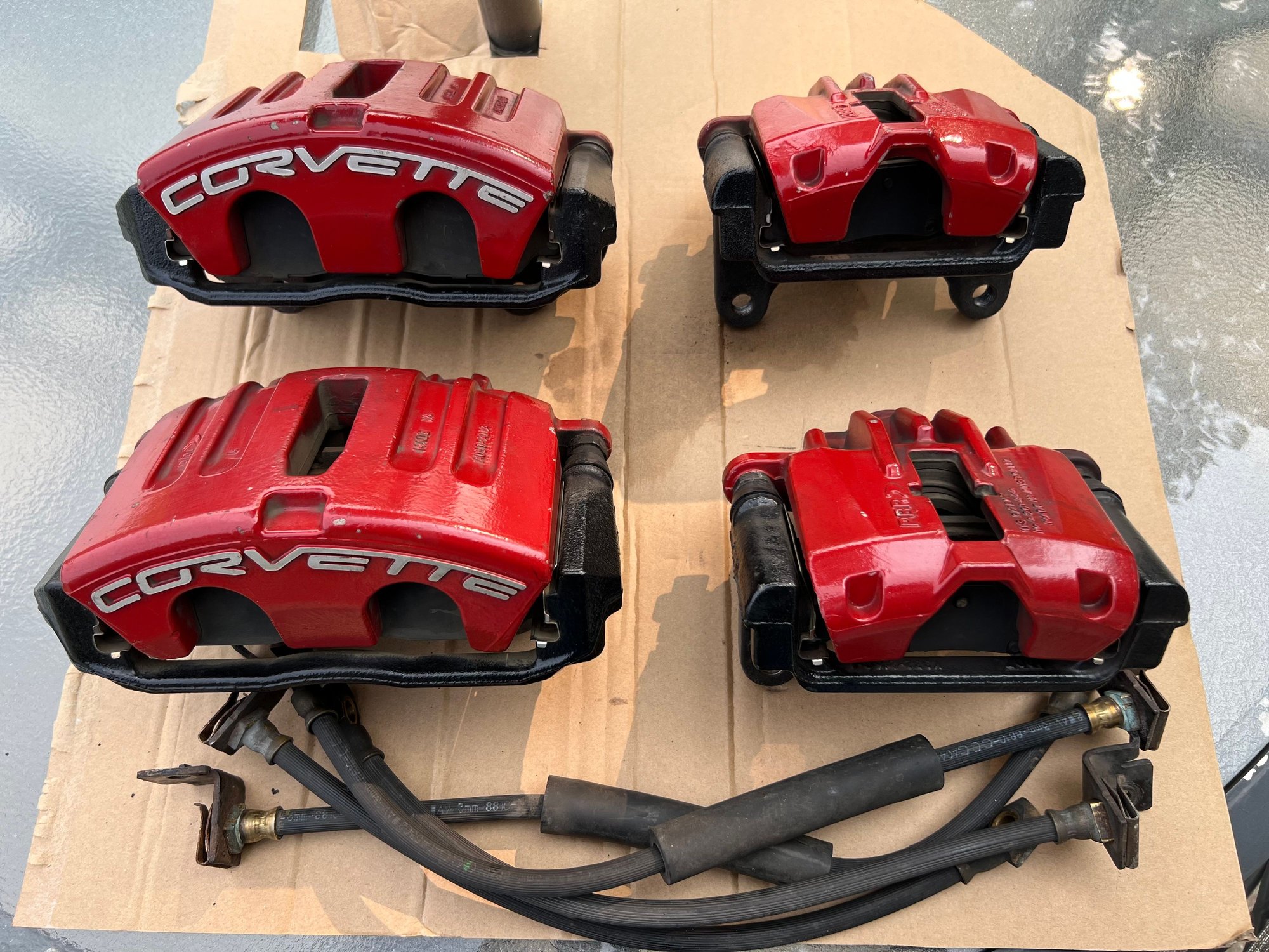 FS (For Sale) C6 F55/J55 Front and rear brake calipers/rotors