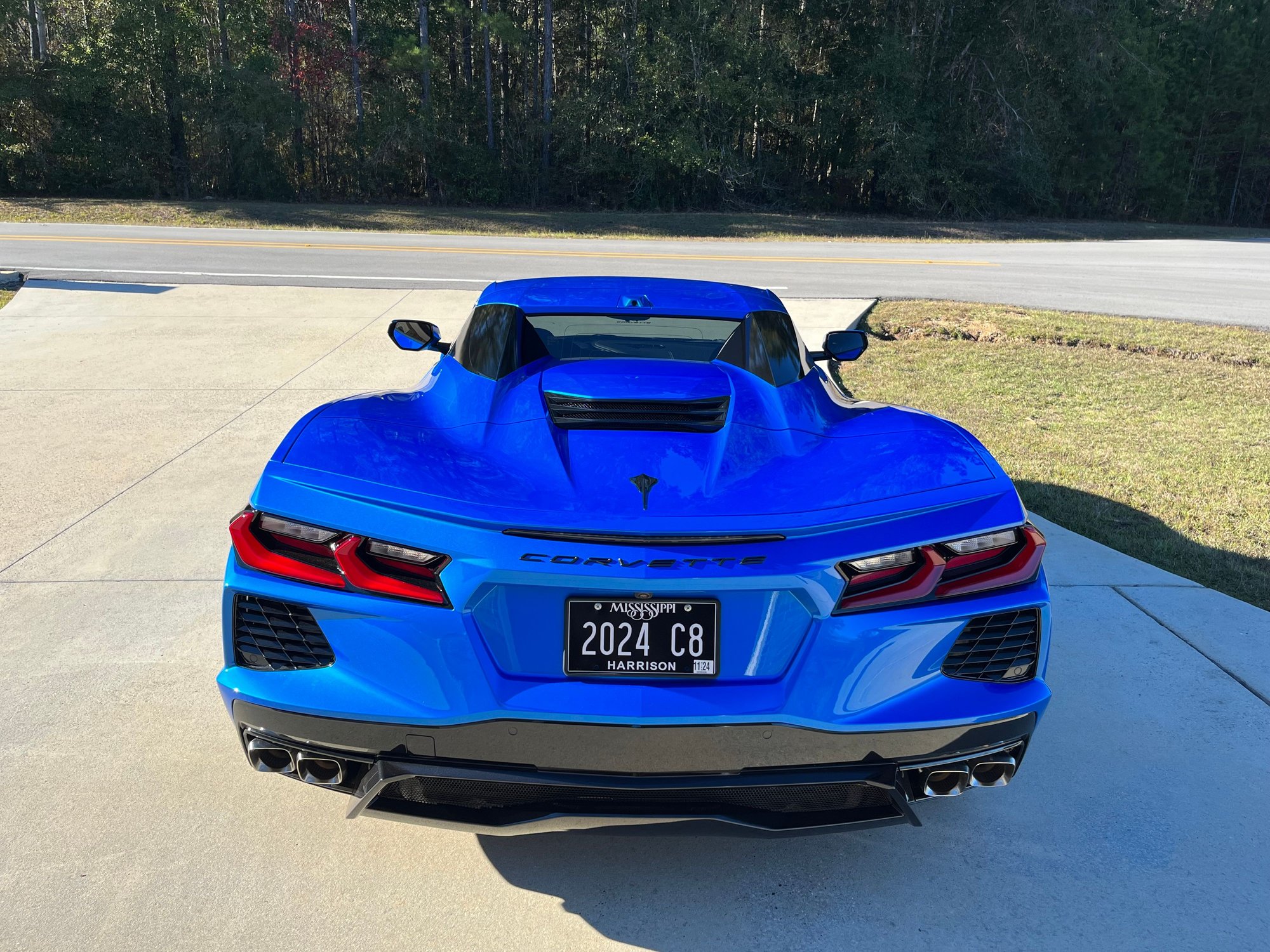 2024 Riptide Blue HTC Gulfport MS CorvetteForum Chevrolet Corvette