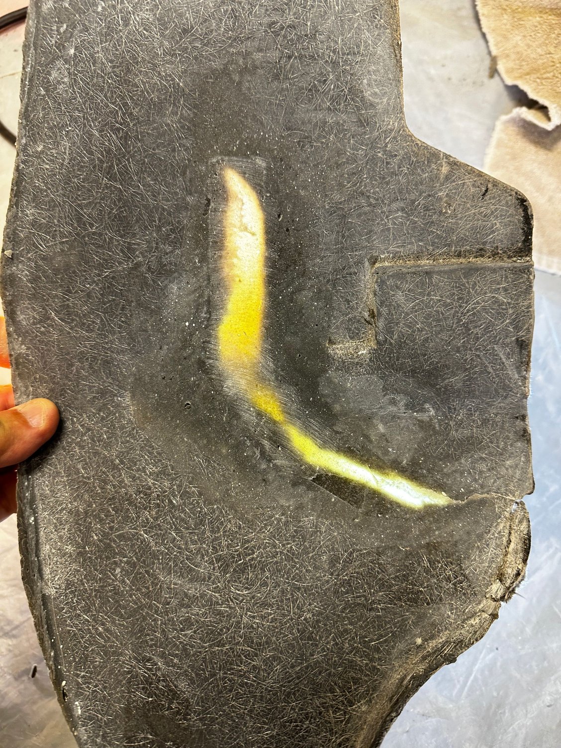 1969 LH Rear Splash Shield Repair CorvetteForum Chevrolet Corvette