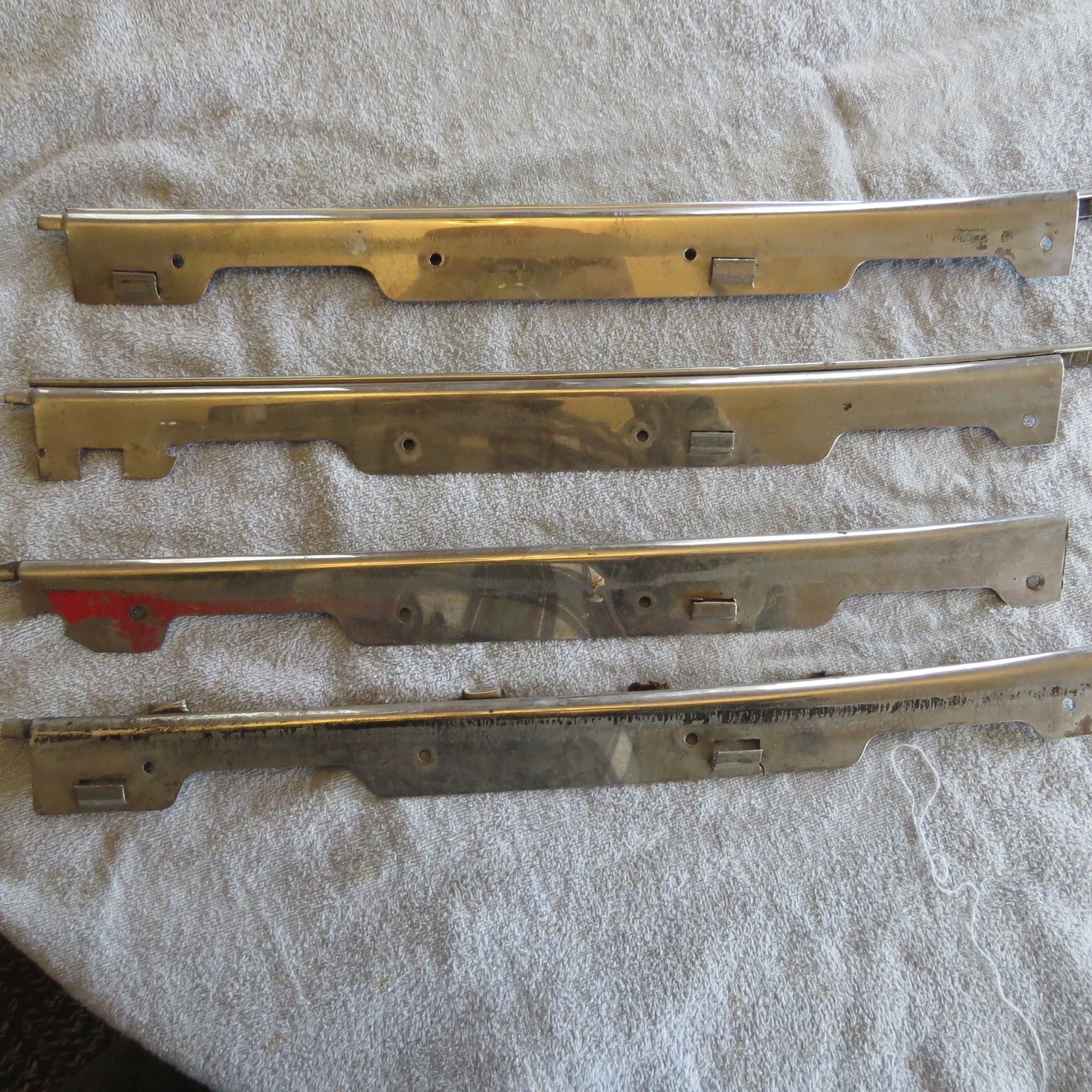 FS (For Sale) 1956-1962 door inner and outer reveal moldings and GM ...