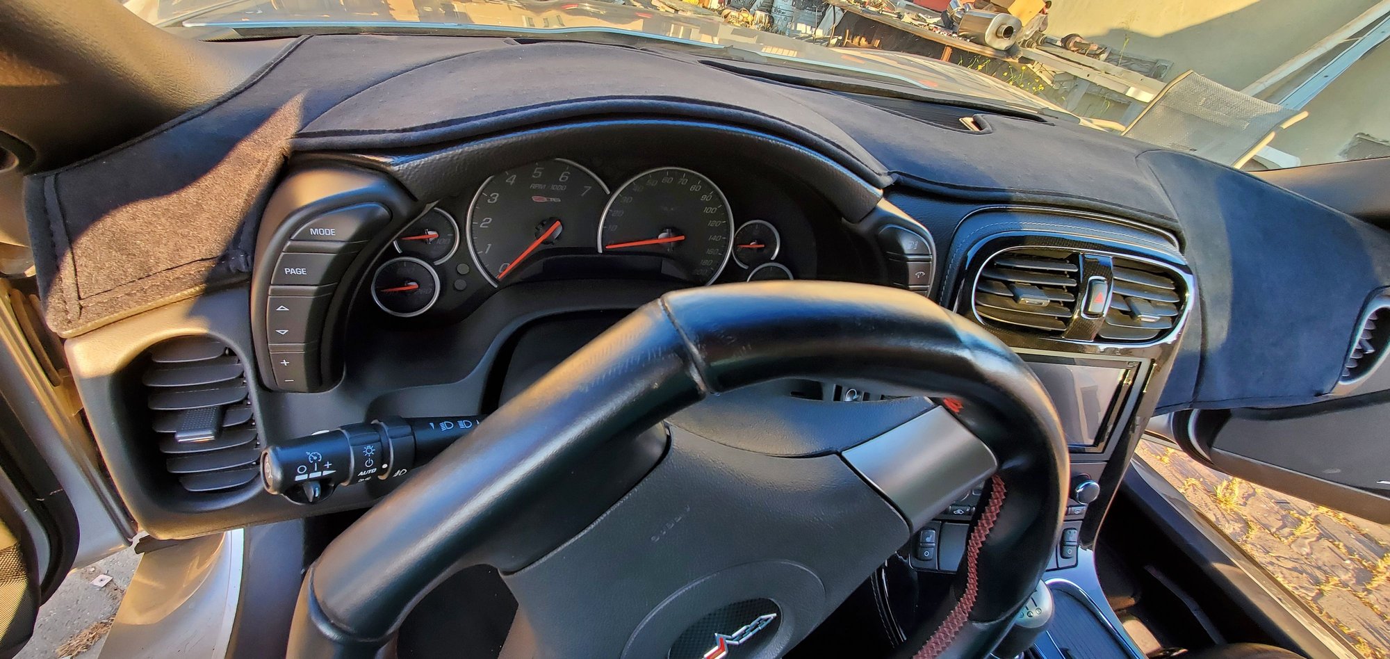 C6 Corvette Limited Edition Custom Dash Cover