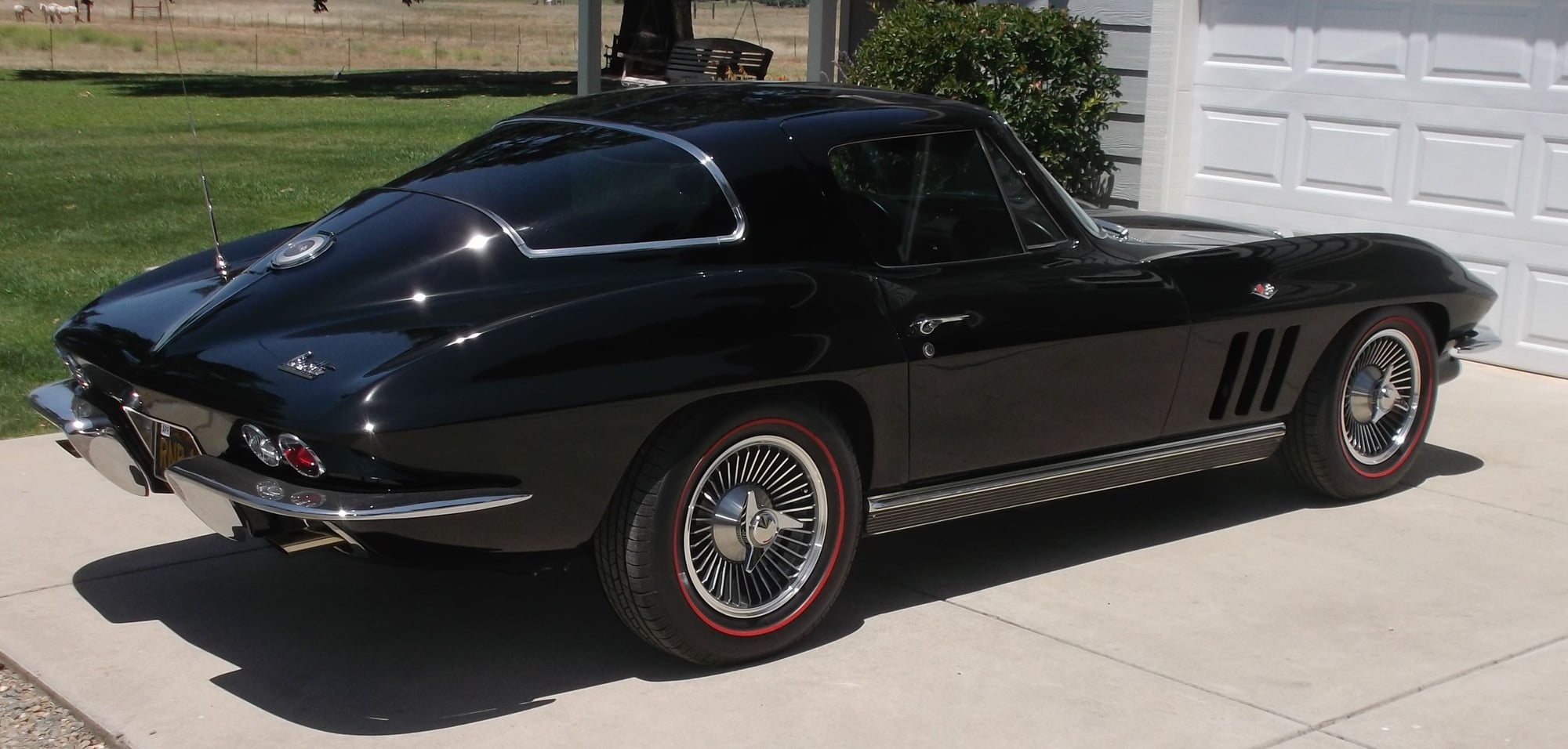 redline tires 1966 corvette