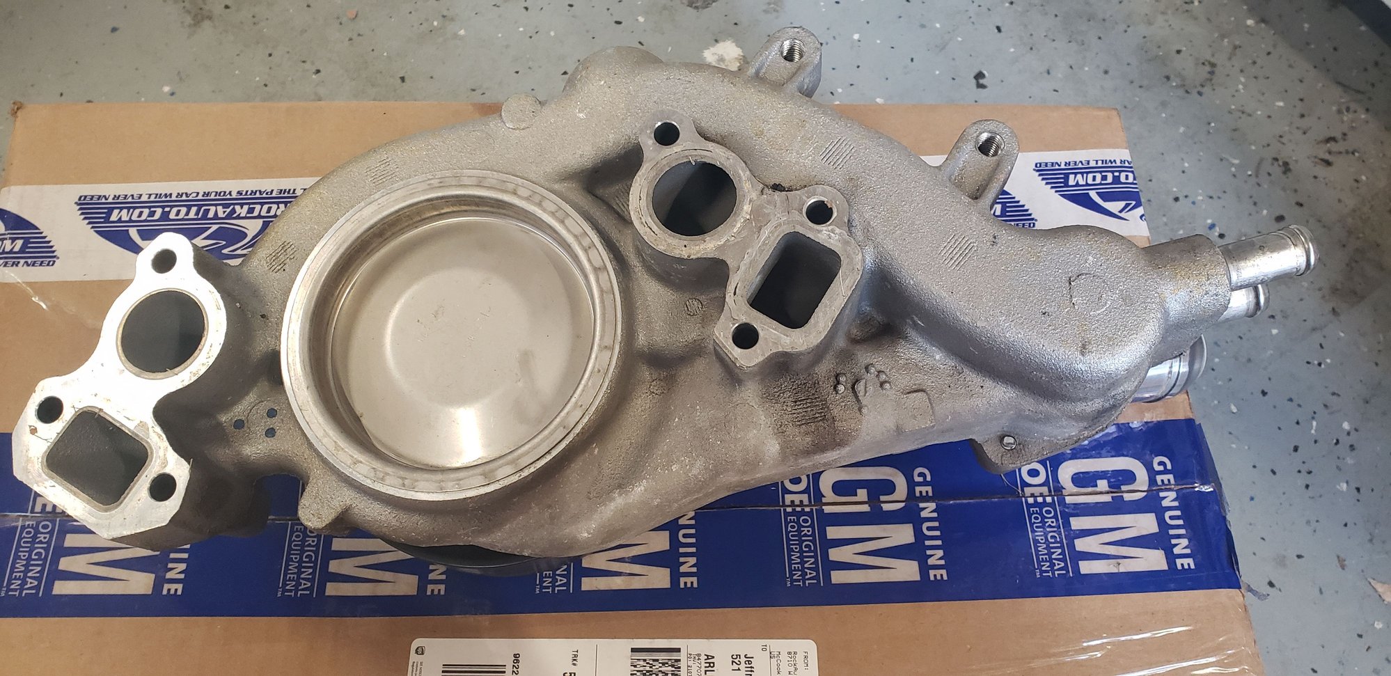 Replaced the water pump. Failure point gasket. CorvetteForum