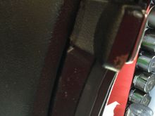 The rubber cover was dyed to match the car interior 