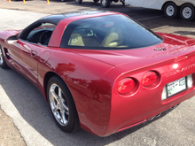 2002 Corvette Coupe Monterey Metallic Red