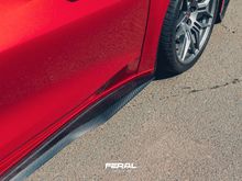 Feral Industries C8 Z06 Carbon Fiber Side Skirt
