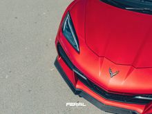 Feral Industries C8 Z06 Carbon Fiber Front Lip Spoiler