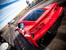 The Colorado Mile, Front Range Airport, Sept. 2015 Top Speed was 197.7mph. Stock HellCat's did 172moh. GT500's with 700 rwhp did 175mph.