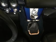 The bezel lights up indicating the gear selected which is a nice touch.