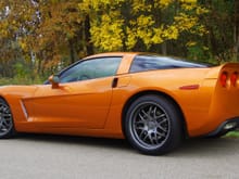 2008 Atomic Orange C6 with iForged wheels