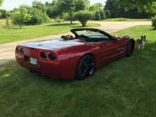 2004 vert Procharged long tube headers 3” X pipe Corsa Extreme