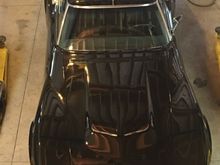 I took this picture standing in the loft from above.
FloMaster used this car as a pattern car for a new line of stainless exhaust systems they are offering when it still had a small block in it, then used it again after I installed the big block.