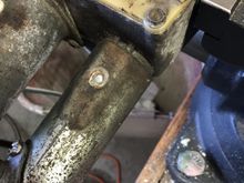 Snapped right off little 1/4 inch socket..gonna try kroil on other one