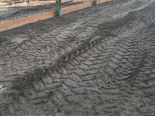 Top soil out and gsb moved in and compacted
