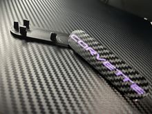 Door panel screw covers laid down tonight. I think I’ll need to find a darker purple to better match the car, but it’s a great start to making her *mine*