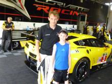 With Antonio Garcia