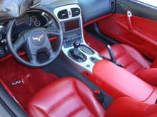 Colbalt Red Interior with Lloyds Mats